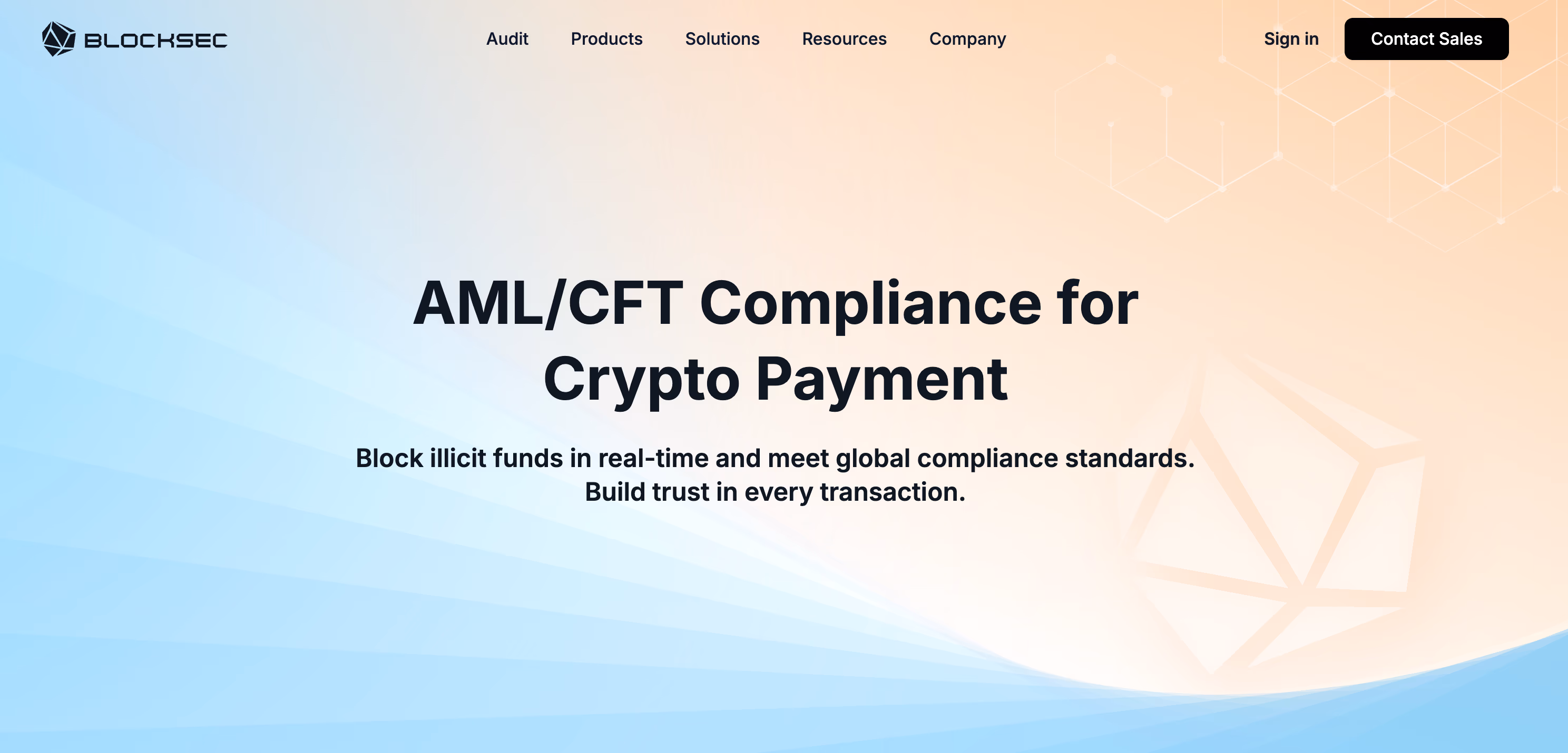 Crypto payment AML compliance solution overview for DeFi protocol screening