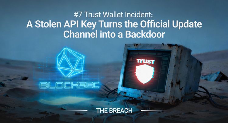 #7 Trust Wallet Incident: A Stolen API Key Turns the Official Update Channel into a Backdoor
