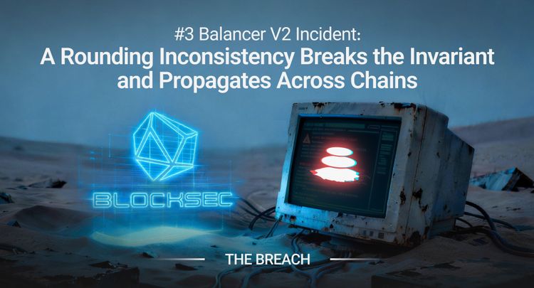 #3 Balancer V2 Incident: A Rounding Inconsistency Breaks the Invariant and Propagates Across Chains