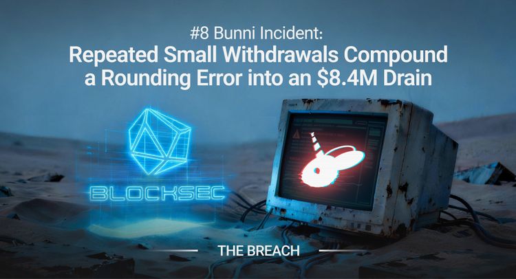 #8 Bunni Incident: Repeated Small Withdrawals Compound a Rounding Error into an $8.4M Drain