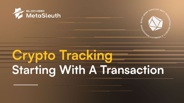 Crypto Tracking: Starting with a Transaction