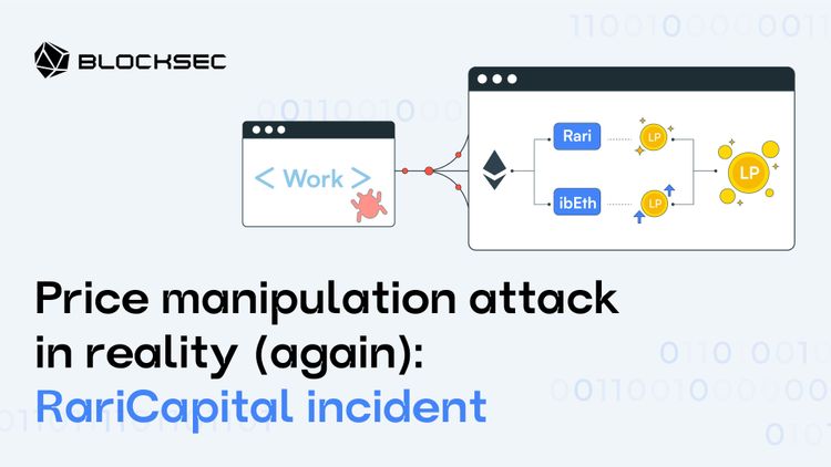 Price manipulation attack in reality (again): RariCapital incident