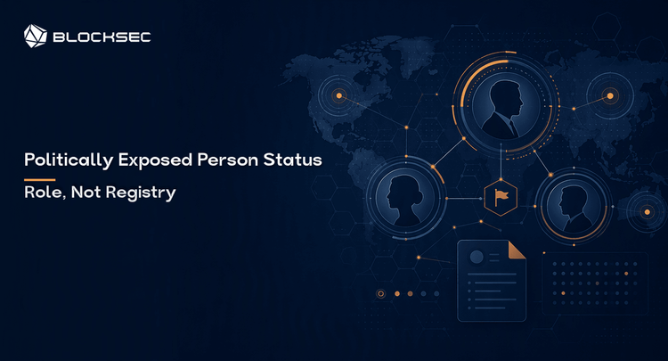 Politically Exposed Person Meaning: The Role, Not the Registry