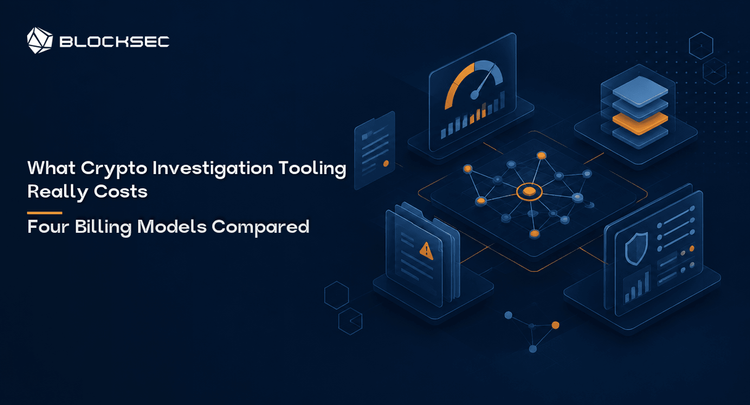 What Crypto Investigation Tooling Really Costs: Four Billing Models Compared