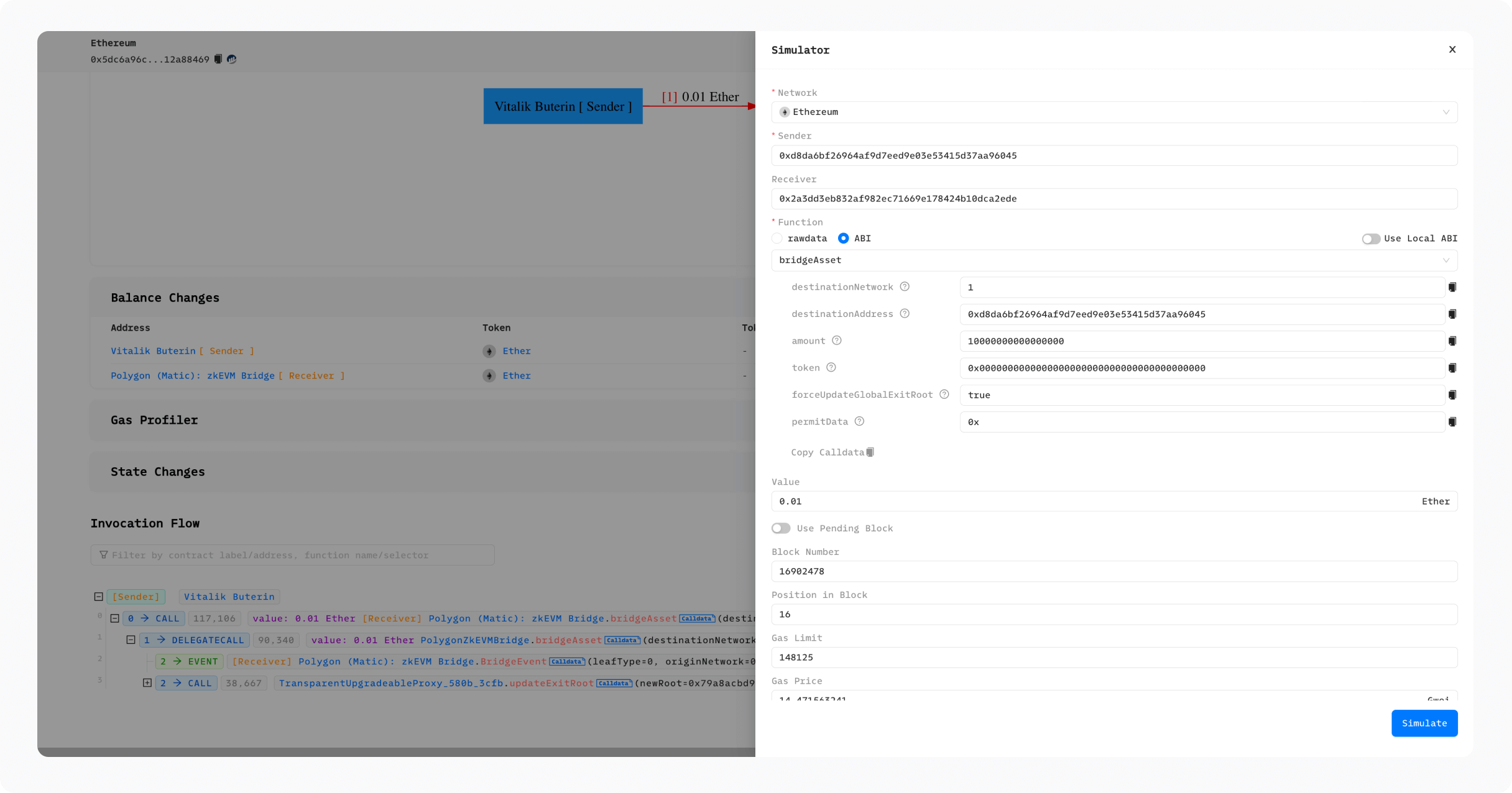 App screenshot