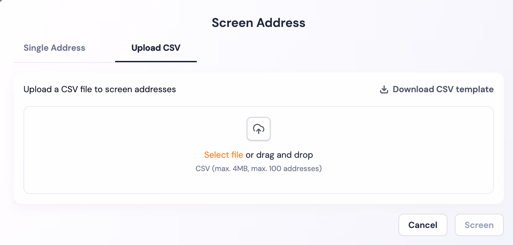 Real-time versus batch transaction screening workflow